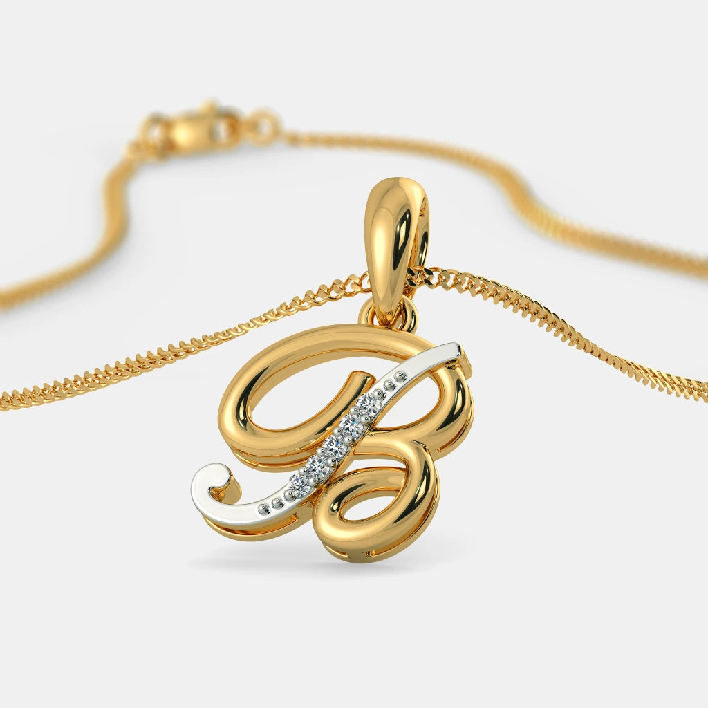 Elegance and Sophisticated: The Beautiful B Pendant