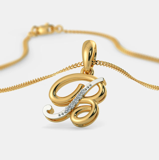 Elegance and Sophisticated: The Beautiful B Pendant