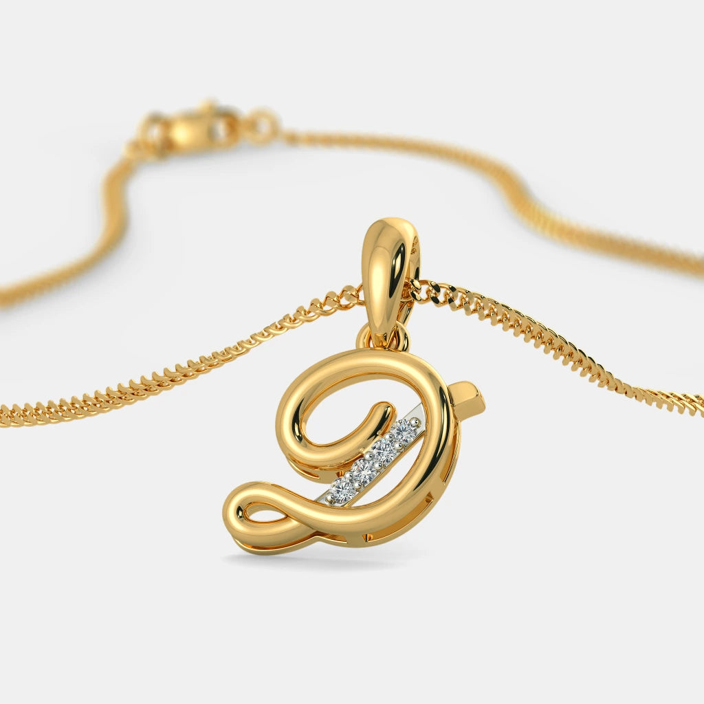 Illuminate Your Style with the Serene D Pendant