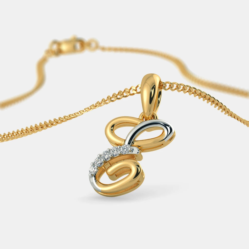 Timeless Beauty: The E Pendant