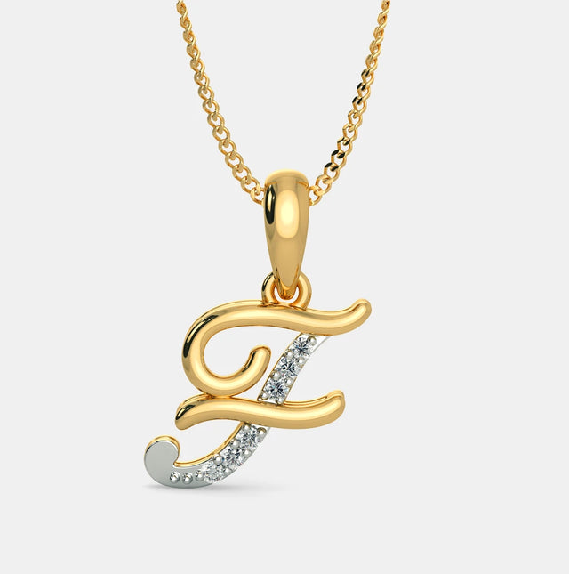 Elevate Your Look with the Perfect F Pendant