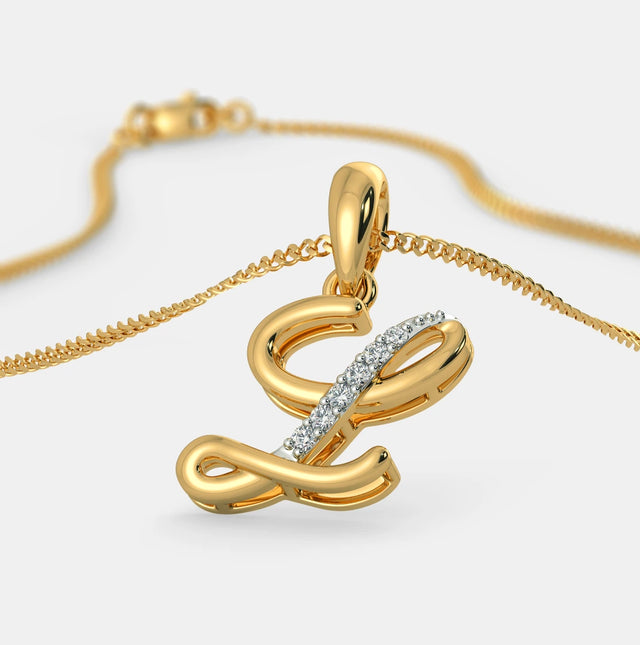 Elevate Your Look with the Perfect L Pendant
