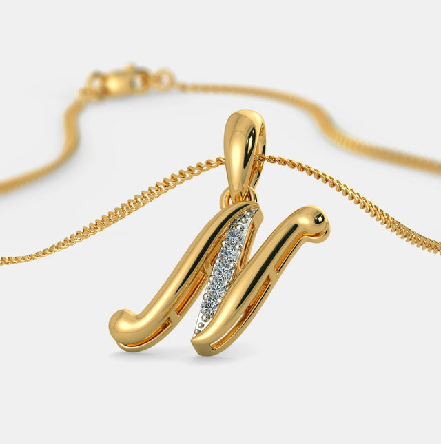 Elegance and Sophisticated: The Beautiful N Pendant