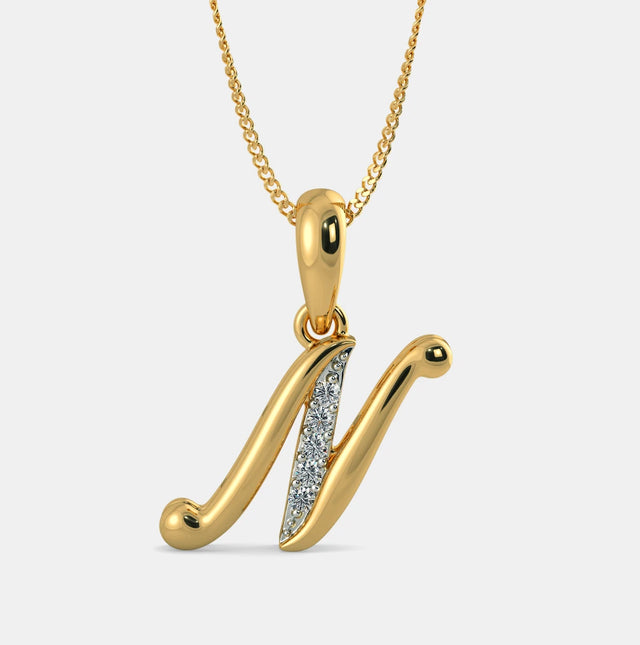 Elegance and Sophisticated: The Beautiful N Pendant