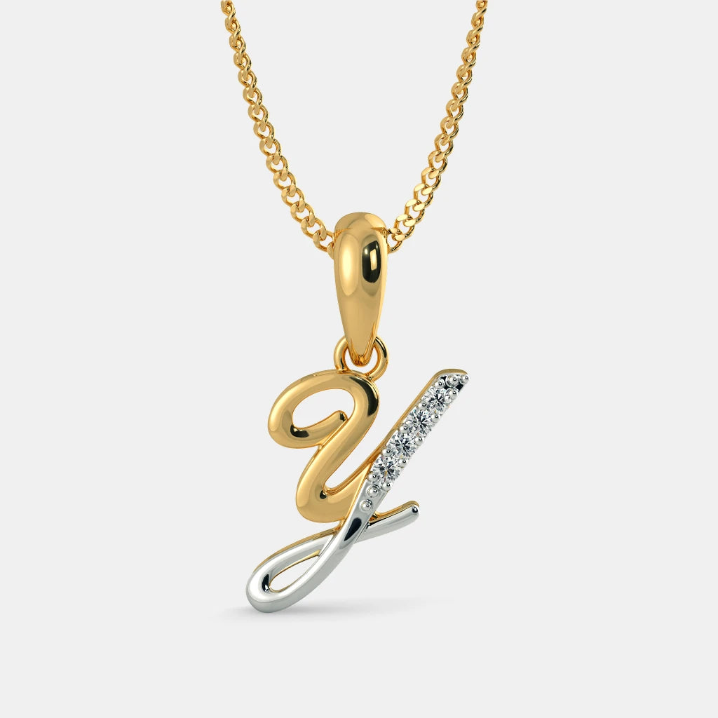A Touch of Grace: The Serene Y Pendant