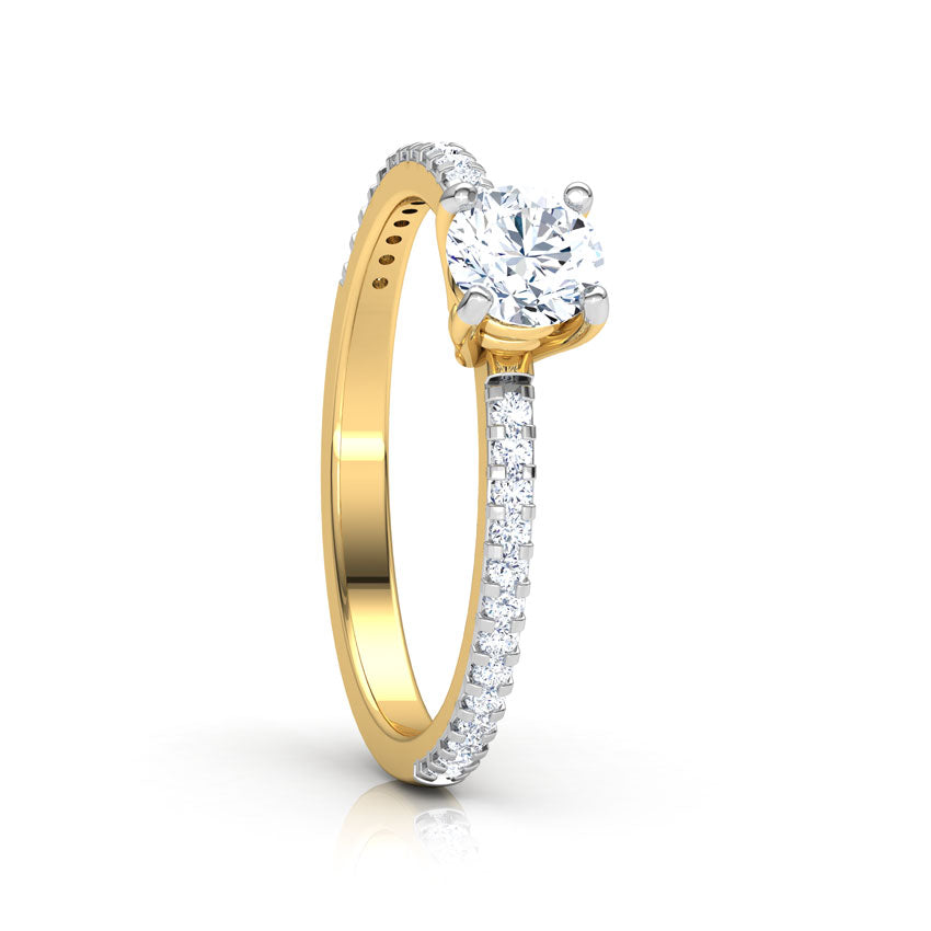 Dazzling Solitaire Ring