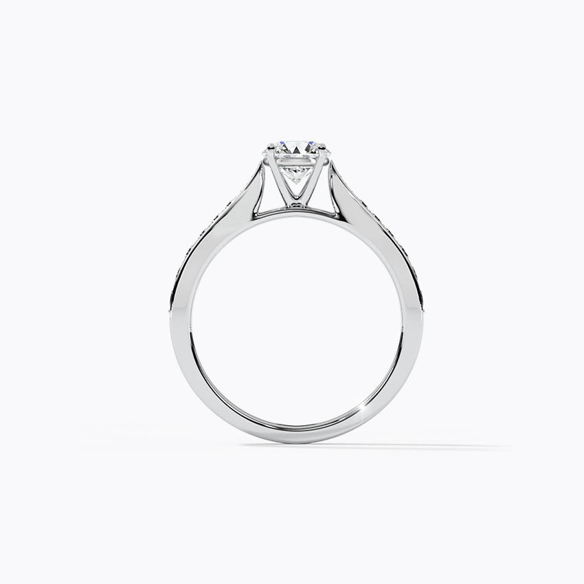 Petite Solitaire Ring