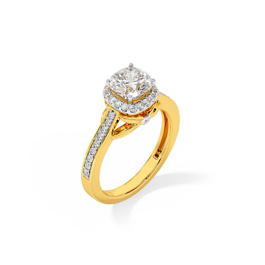 Minimalist Solitaire Ring