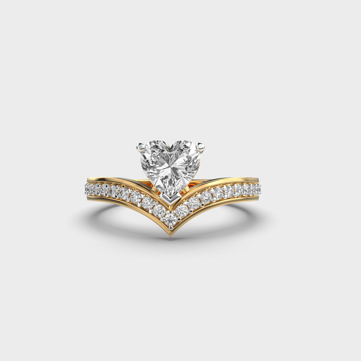 Solitaire Band for Everyday Wear Ring