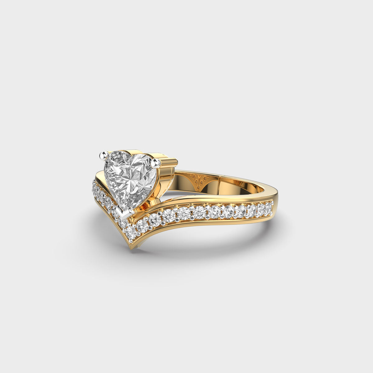 Solitaire Band for Everyday Wear Ring