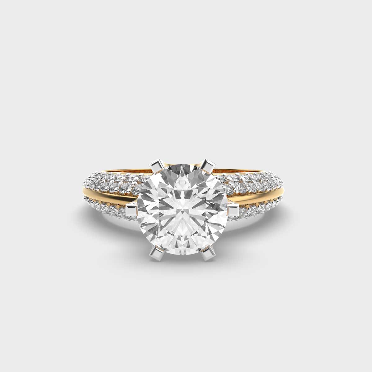 Timeless Solitaire Look Ring