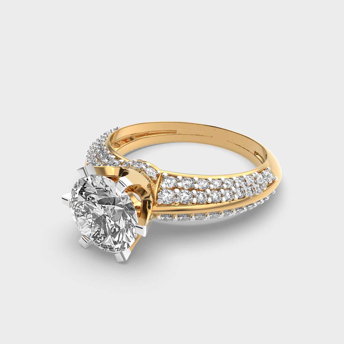 Timeless Solitaire Look Ring
