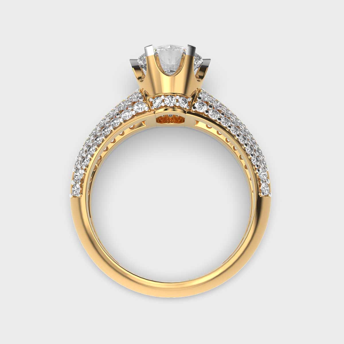 Timeless Solitaire Look Ring