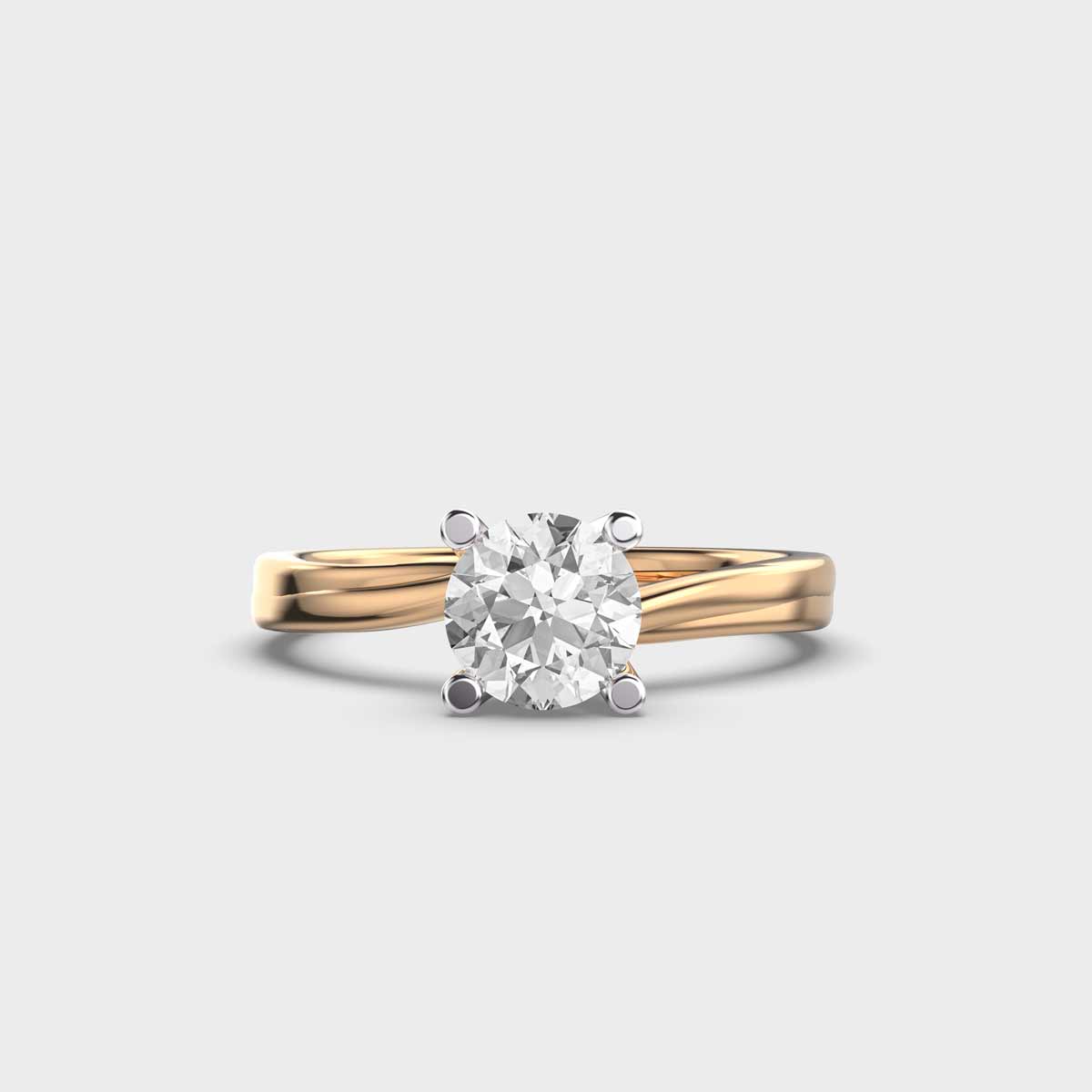 Solitaire Ring for the Modern Bride