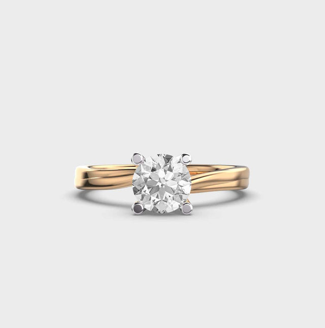 Solitaire Ring for the Modern Bride