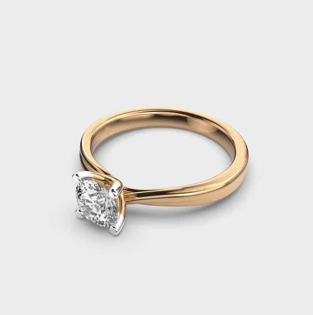 Solitaire Ring for the Modern Bride