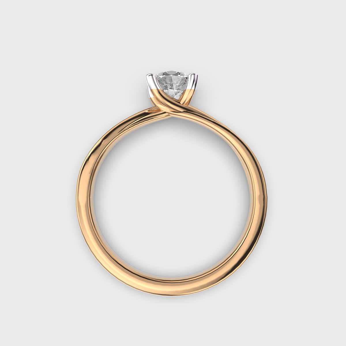 Solitaire Ring for the Modern Bride