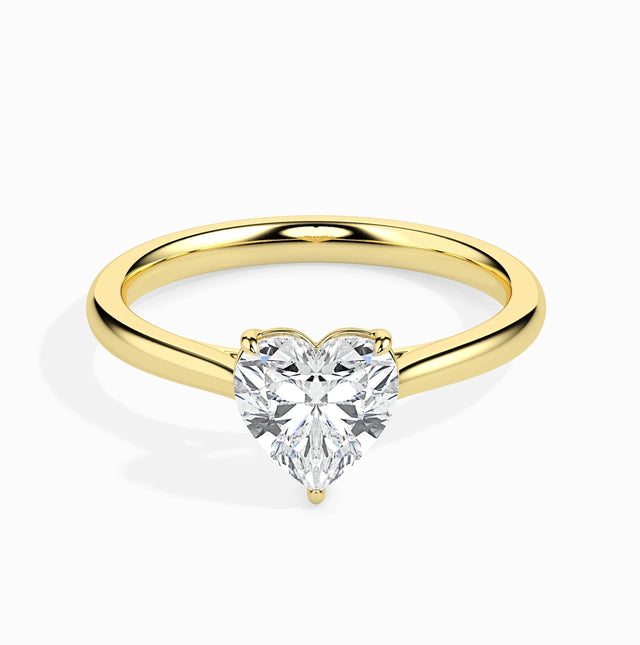 Solitaire Ring with Vintage Inspiration