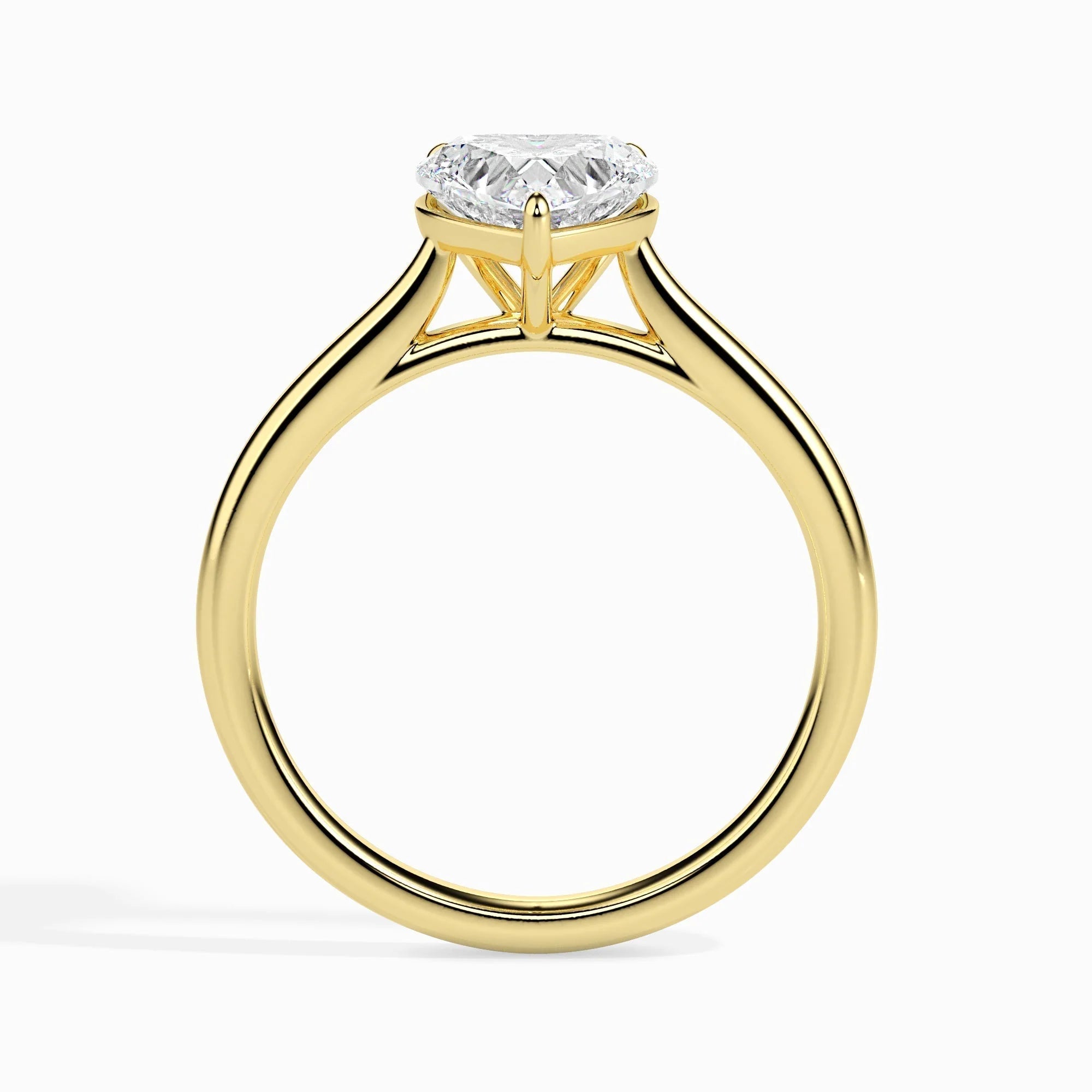 Solitaire Ring with Vintage Inspiration