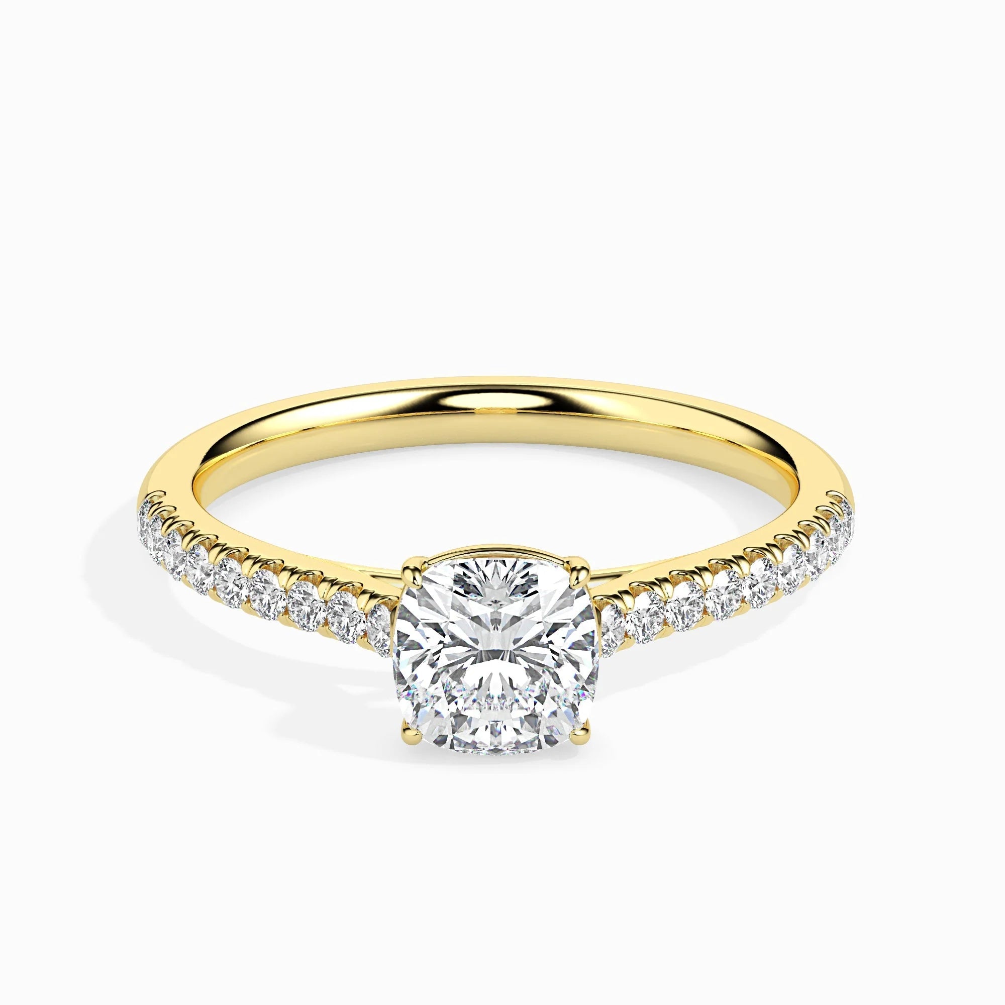 Solitaire Engagement Ring with Style
