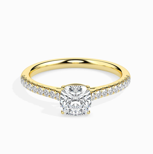 Solitaire Engagement Ring with Style