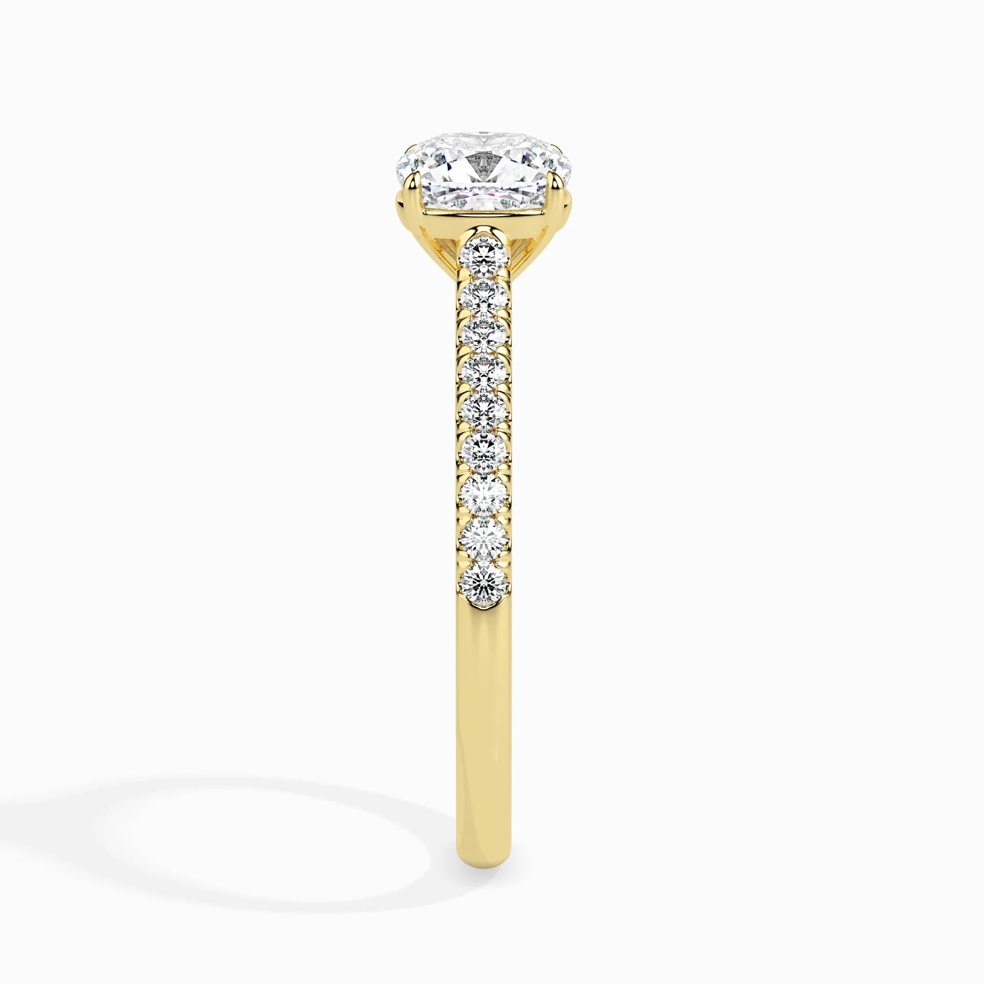 Solitaire Engagement Ring with Style