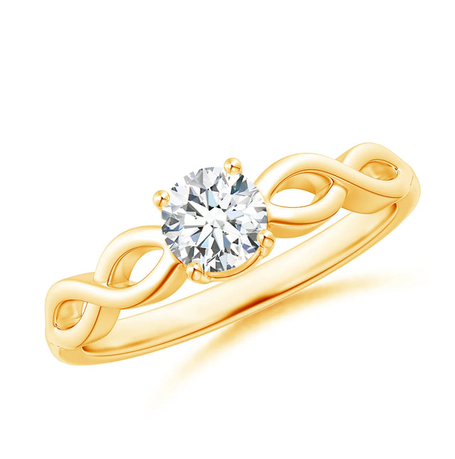 Solitaire Ring with Elegant Simplicity