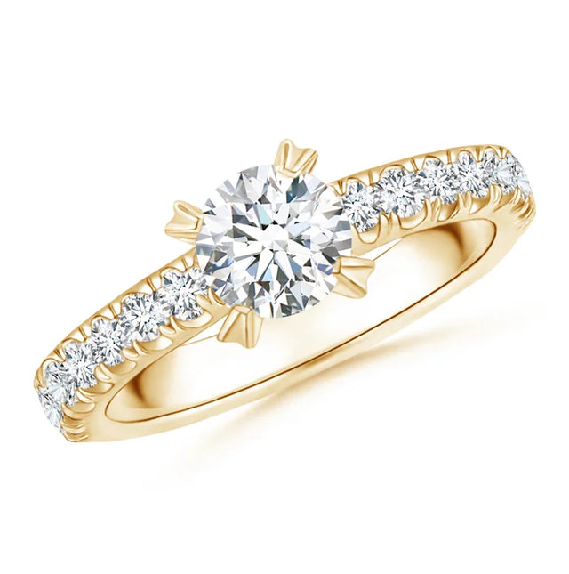 Solitaire Ring for the Elegant Bride