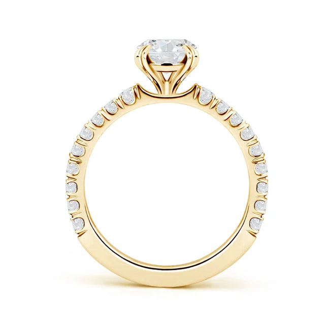 Solitaire Ring for the Elegant Bride